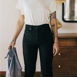imogene + willie Classic Black High Rise Jeans